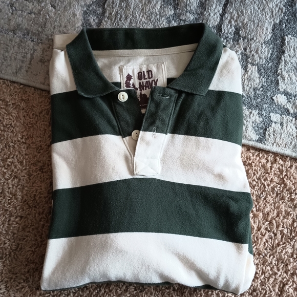 Old Navy Long Sleeve Polo - Picture 2 of 3